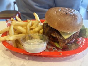   at Wise Boys Burgers in Auckland