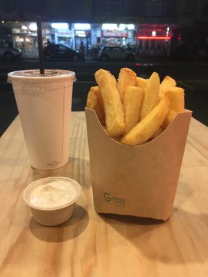 Chips n shake, mmmm at Wise Boys Burgers in Auckland