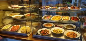 Salads at Bio Fein Bio in Berlin