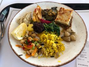 My plate at Praso in Crete