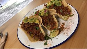 Classic tacos at Golden Fleece in Nottingham
