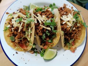 Tacos at Golden Fleece in Nottingham
