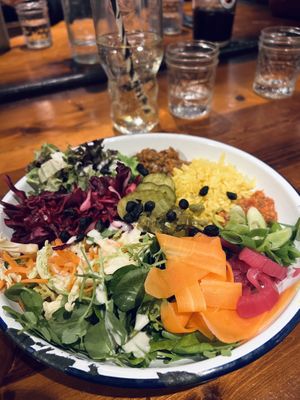 Burrito bowl 🧡  at Golden Fleece in Nottingham