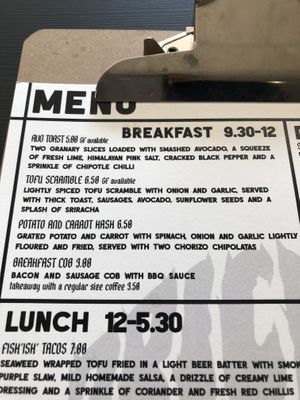 Good menu and value  at Golden Fleece in Nottingham