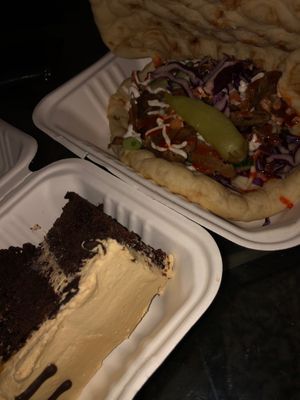 I even took food away with me! at Golden Fleece in Nottingham