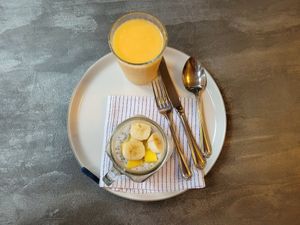 Chia Pudding - Breakfast, 1st course at Saorsa 1875 in Pitlochry