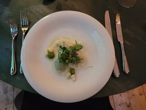 Kohlrabi Ravioli at Saorsa 1875 in Pitlochry