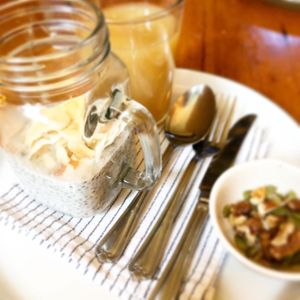 Chai pudding (breakfast ) at Saorsa 1875 in Pitlochry