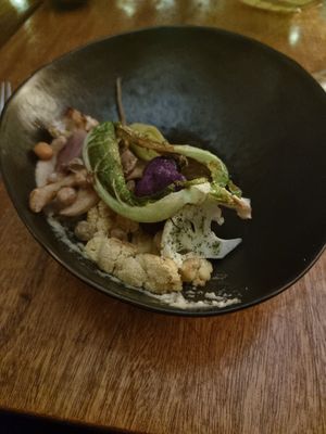 Brined cauliflower at Saorsa 1875 in Pitlochry