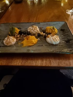 Whipped sea buckthorn at Saorsa 1875 in Pitlochry