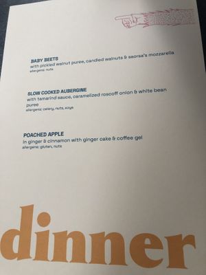 Three course dinner  at Saorsa 1875 in Pitlochry