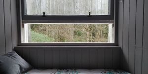 View from the hotel room at Saorsa 1875 in Pitlochry