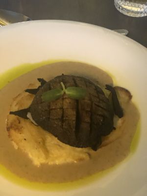 Portobello mushroom main   at Saorsa 1875 in Pitlochry