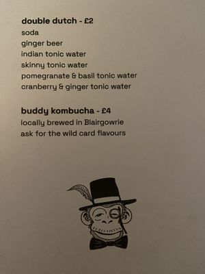 Soft drinks part 2 Sept 2023  at Saorsa 1875 in Pitlochry