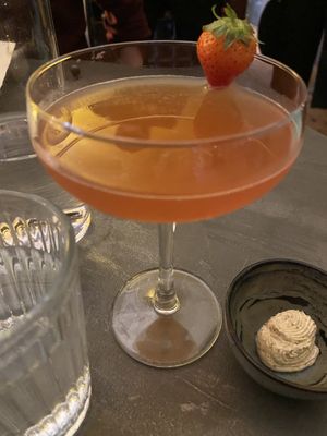 Auld pal cocktail with whiskey: tasty and fresh-sweet  at Saorsa 1875 in Pitlochry