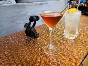 Beginning of the End + Highland Tears cocktails at Saorsa 1875 in Pitlochry