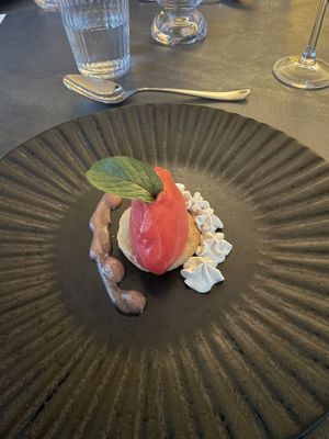 5 course dessertts  at Saorsa 1875 in Pitlochry