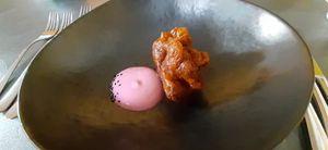 Kimchi fritter at Saorsa 1875 in Pitlochry