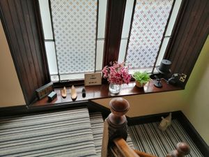 Staircase at Saorsa 1875 in Pitlochry