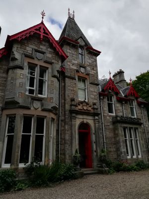Hotel exterior at Saorsa 1875 in Pitlochry