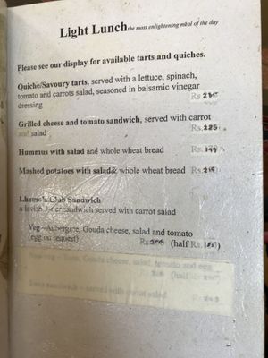 great options! they can make them vegan  at Lhamo's Croissant in Dharamshala