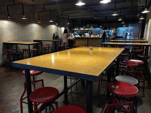 Inside at Nish Nush - John St in New York City