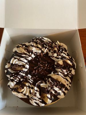 Banoffee cake ❤️ Vegan  at VeGofika Göteborg in Gothenburg