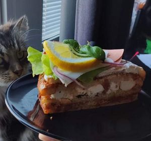 Smörgåstårta  at VeGofika Göteborg in Gothenburg