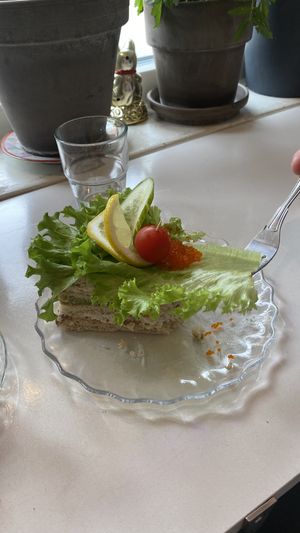 Vi hann börja äta innan vi tog bild men fantastiskt gott  at VeGofika Göteborg in Gothenburg