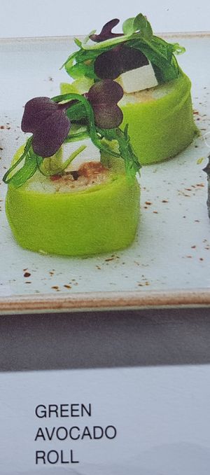 Tofu and avocado roll at UDON - FAN in Mallorca