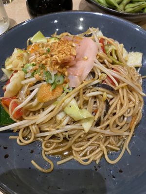 Vegan Yaki Soba  at Wabi Sabi in Cork