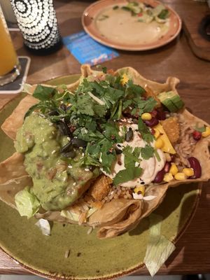 Vegane Burrito Bowl (chickeriki)  at Habaneros in Wurzburg