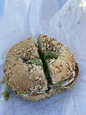   at Leroy's Bagels in Denver