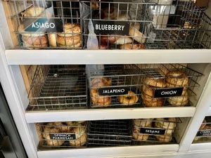 Bagels  at Leroy's Bagels in Denver