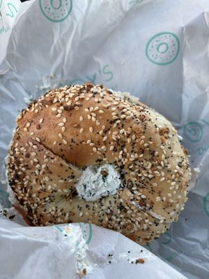   at Leroy's Bagels in Denver