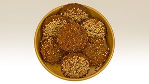 Vegan Falafel at Olive Kebab Restaurant in Etobicoke