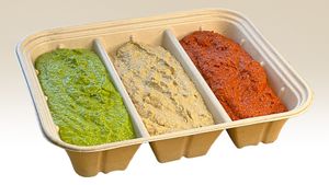 Dips Hummus Trio at Olive Kebab Restaurant in Etobicoke