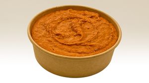 Roasted Pepper Hummus (Mild) at Olive Kebab Restaurant in Etobicoke