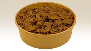 Vegan Mushroom Shawarma at Olive Kebab Restaurant in Etobicoke