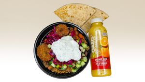 Kid's Meal - Vegan Falafel at Olive Kebab Restaurant in Etobicoke
