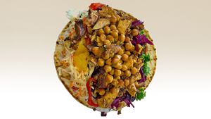 Vegan Steak Wrap at Olive Kebab Restaurant in Etobicoke