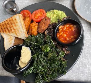 Angelic Breakfast at Little Devil's Cafe in Aberystwyth