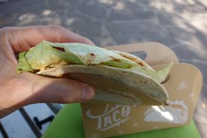 Taco (vegan) at Cigköftem in Saarbrucken