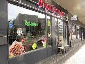 Entrance at Cigköftem in Saarbrucken