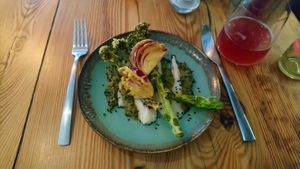 Bimi tempura at VanPlanten in Utrecht