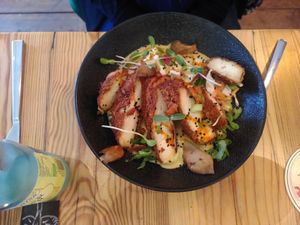 Crispy tofu at VanPlanten in Utrecht