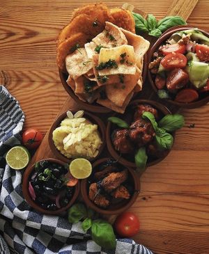 Sharing platter - Part of the October menu ‘21 at VanPlanten in Utrecht