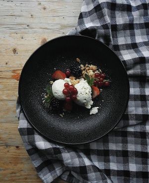 5 spice coconut ice cream - Part of the October menu ‘21 at VanPlanten in Utrecht