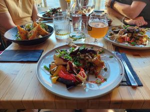 Main course, mixed grill mushrooms 🍄 at VanPlanten in Utrecht