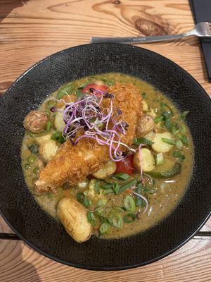 Green curry   at VanPlanten in Utrecht